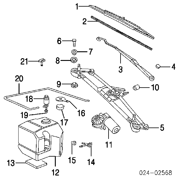 A0099970981 Mercedes Vedante anular de bomba de fluido para lavador