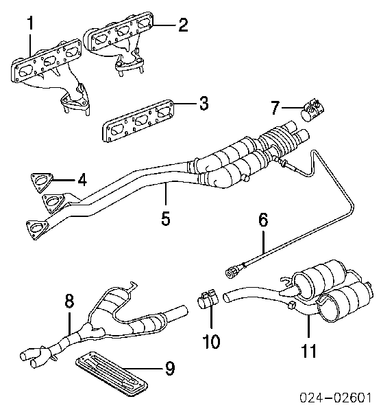 Vedante de tubo de admissão do silenciador BMW 18301716888 preço, a partir de 4,31 USD