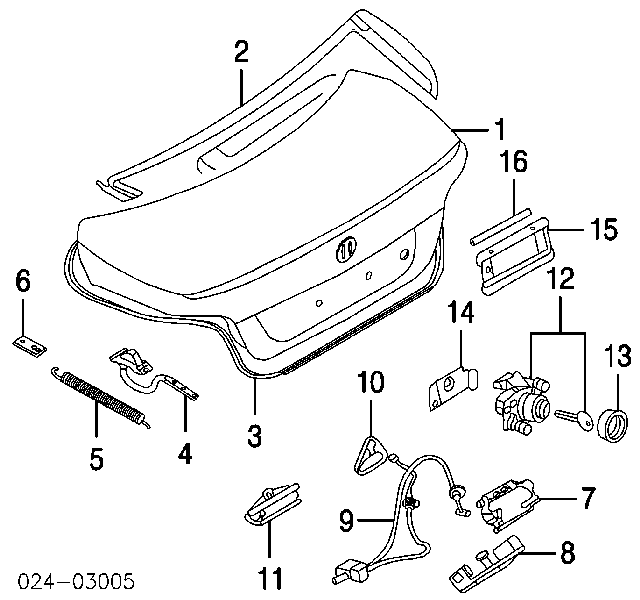 Botão de acionamento do fecho de tampa de porta-malas (de 3ª/5ª porta (de tampa de alcapão) BMW 51248168035 preço, a partir de 35,61 USD