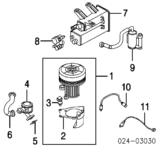 11727514860 BMW Vedante de adaptador do filtro de óleo