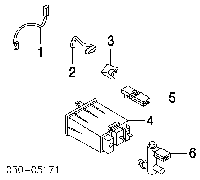 Sonda lambda, sensor de oxigênio ESLNS000 NTY