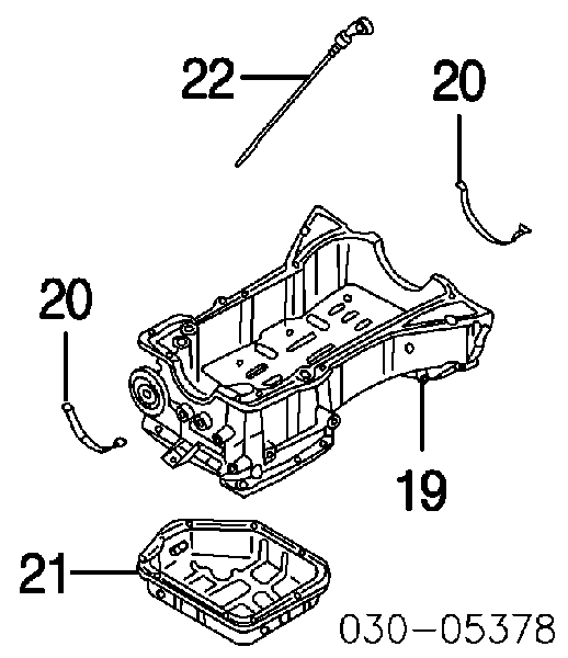 111217Y000 Nissan/Infiniti Vedante de panela de cárter do motor