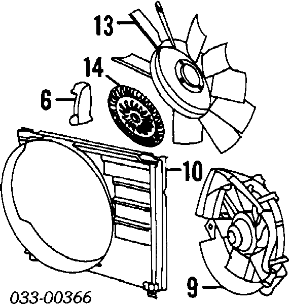 Compre 47710 NRF Ventilador (roda de aletas) do radiador de aparelho de ar condicionado