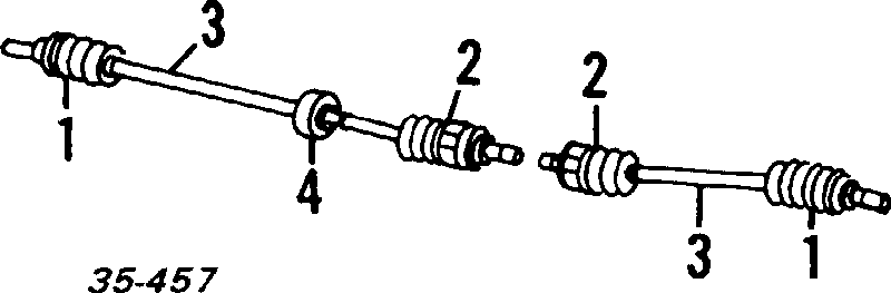 Compre 11370 Metalcaucho Bota de proteção interna de junta homocinética do semieixo dianteiro