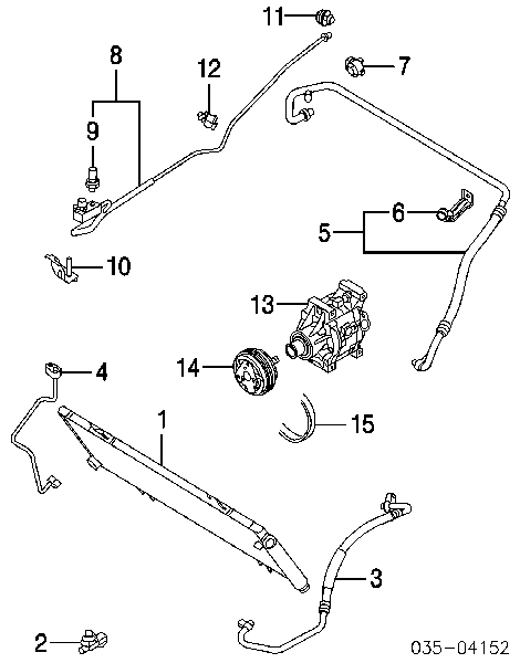 Radiador de aparelho de ar condicionado Mazda F15161480 preço, a partir de 109,40 USD