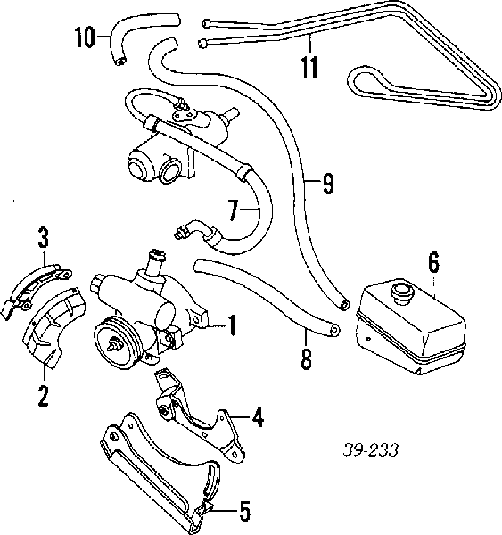 400757 Peugeot/Citroen Bomba da Direção hidrâulica assistida
