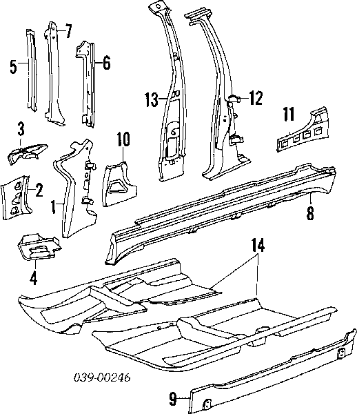 Acesso externo direito Peugeot 405 I 15B ao melhor preço