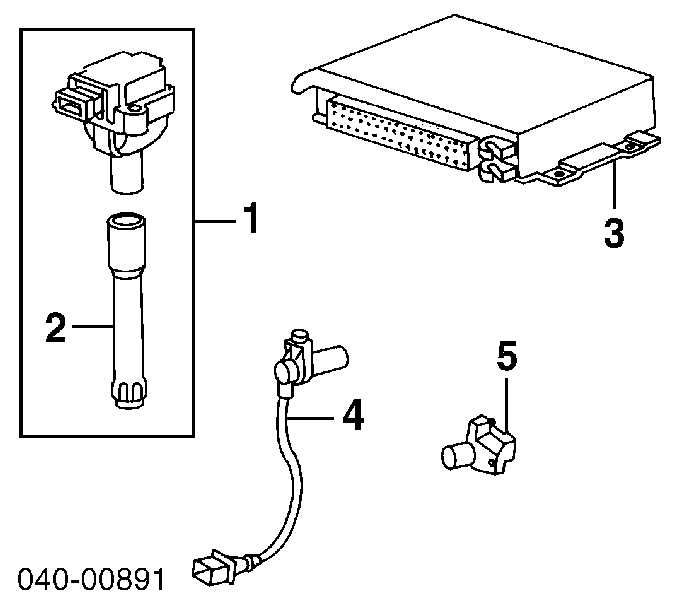 057130767 VAG Sensor de posição da árvore distribuidora