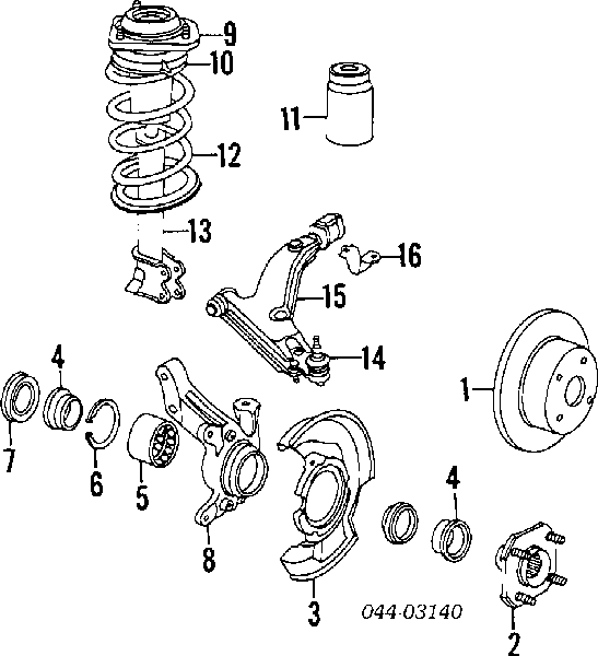 Compre 110402 Sachs Amortecedor dianteiro