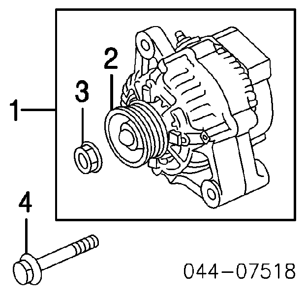 2706050320 Toyota Gerador