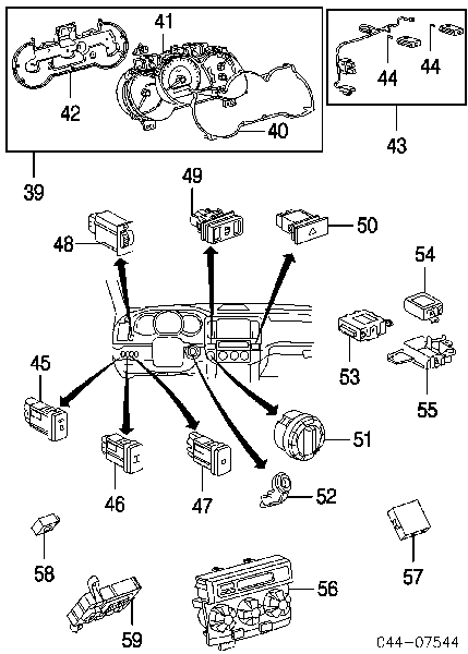 8198006020 Toyota Relê de pisca-pisca