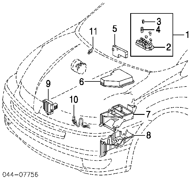 8261658010 Toyota 