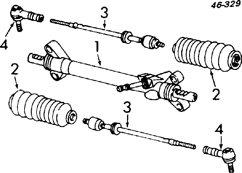 50511 Metalcaucho Cremalheira da direção