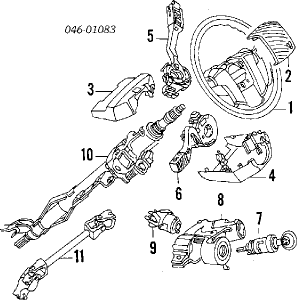 357905851 VAG Fecho de ignição