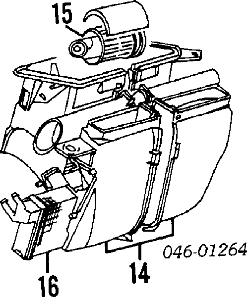 171820041A VAG Radiador de forno (de aquecedor)