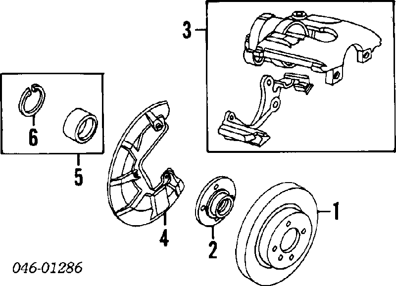 Anel de travagem de rolamento de cubo dianteiro Mercedes A4419940335 preço, a partir de 1,36 USD