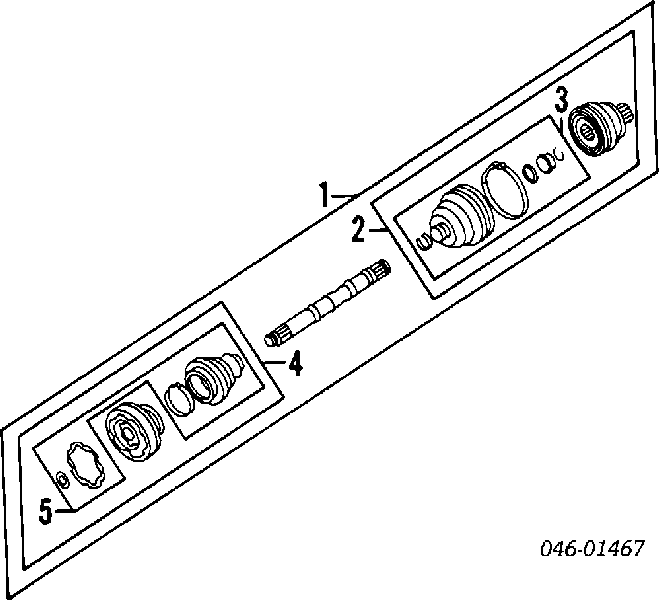771036630 FAG Junta homocinética interna dianteira