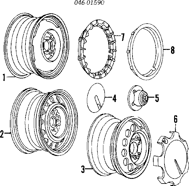 321601139C VAG Parafuso de roda