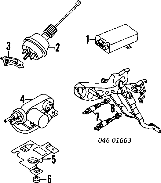 Sensor de ativação do sinal de parada VAG 1H0907343 preço, a partir de 58,83 USD