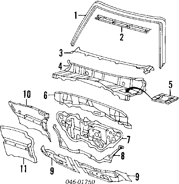 1H1863911C VAG Proteção de motor, de panela (da seção de motor)