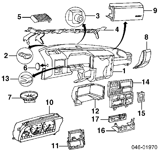 Porca cativa para parafuso auto-roscante VAG N90168604 preço, a partir de 2,08 USD