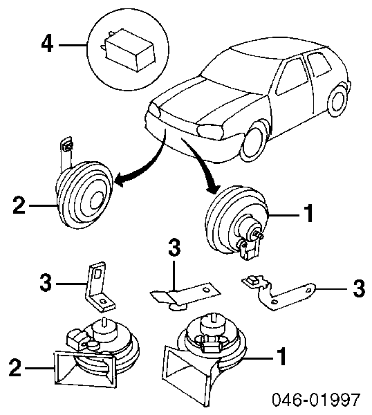 191951113B VAG Sino sonoro de sinalização
