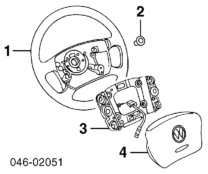 3B0419091J01C VAG Volante