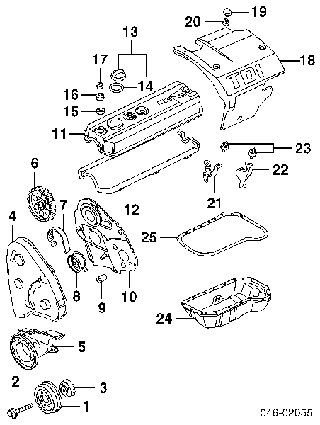 413180 Triclo Sonda (indicador) do nível de óleo no motor