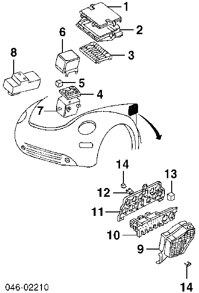 Compre Relê de pisca-pisca Audi A4 