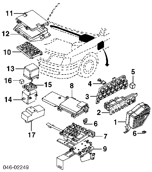 Relê de ventilador Volkswagen Golf 8 CG5, DB5