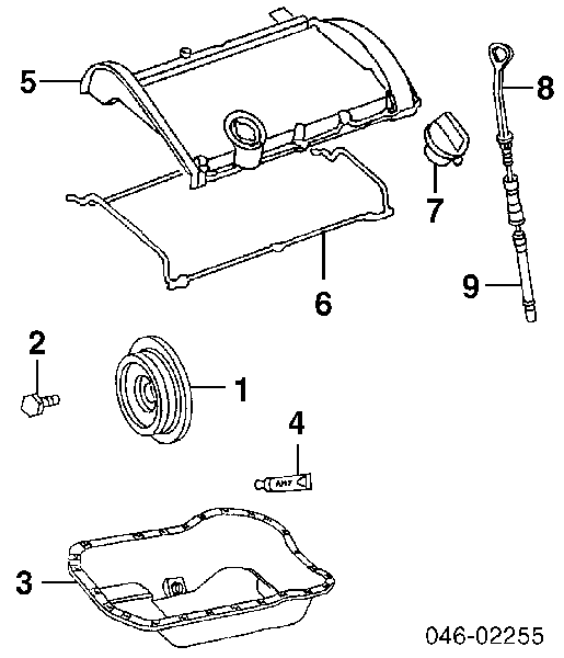 Vedante de tampa de válvulas de motor VAG 021103483D preço, a partir de 14,96 USD