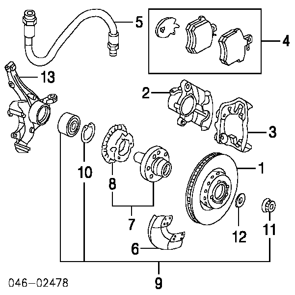 Porca de cubo dianteiro VAG 171407643A preço, a partir de 1,56 USD