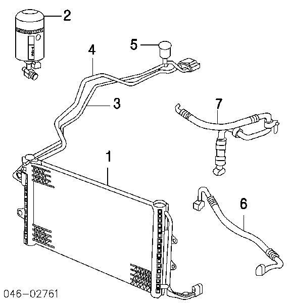 1H0959139B VAG Sensor de pressão absoluta de aparelho de ar condicionado