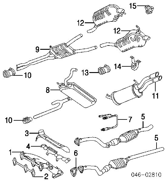 078906265N VAG Sonda lambda, sensor direito de oxigênio depois de catalisador