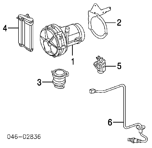191906283A VAG Válvula solenoide de regulação de comporta EGR