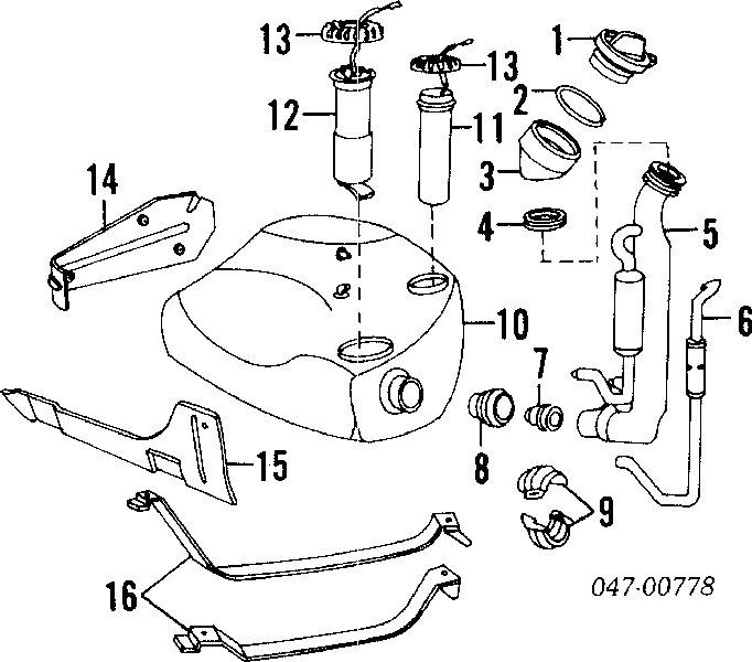 Elemento de turbina da bomba de combustível Volvo 9480152 preço, a partir de 66,60 USD