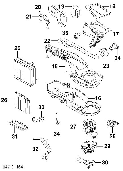 Motor de ventilador de forno (de aquecedor de salão) Volvo 9171479 preço, a partir de 66,40 USD
