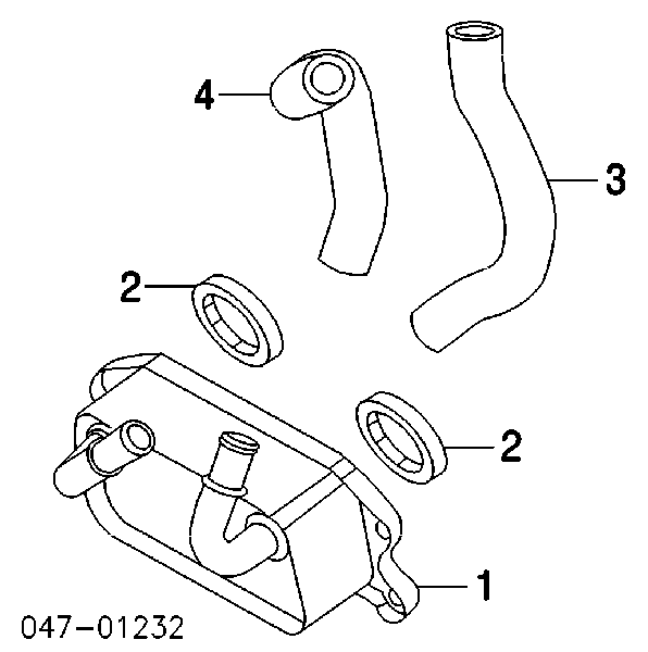Vedante do radiador de óleo Volvo 9463173 preço, a partir de 3,45 USD