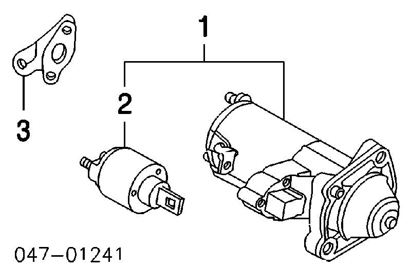 Motor de arranco HELLA 8EA011612081
