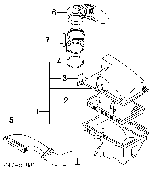 8638600 Volvo Filtro de ar