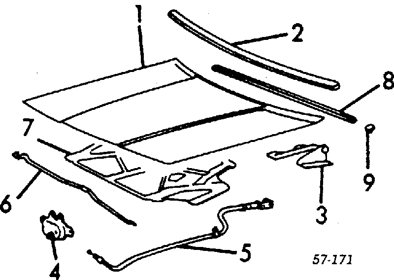 MB270408 Mitsubishi Pára-choque (grade de proteção) da capota