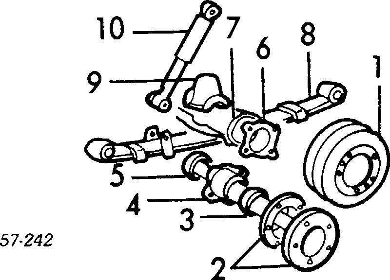MB339212 Mitsubishi Amortecedor traseiro
