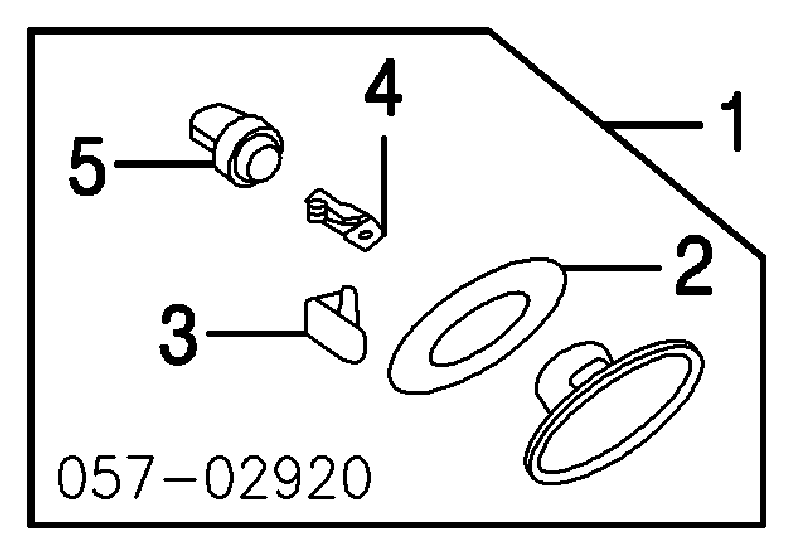 MR522027 Mitsubishi Luz intermitente no pára-lama