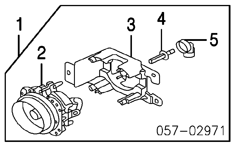 MS820961 Mitsubishi Lâmpada halógena