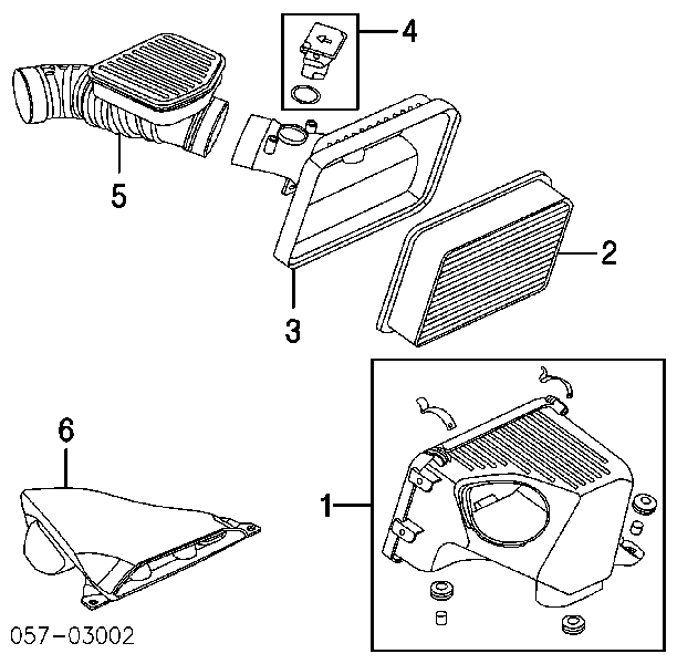 Sensor de fluxo (consumo) de ar, medidor de consumo M.A.F. - (Mass Airflow) Mitsubishi MR985187 preço, a partir de 68,32 USD