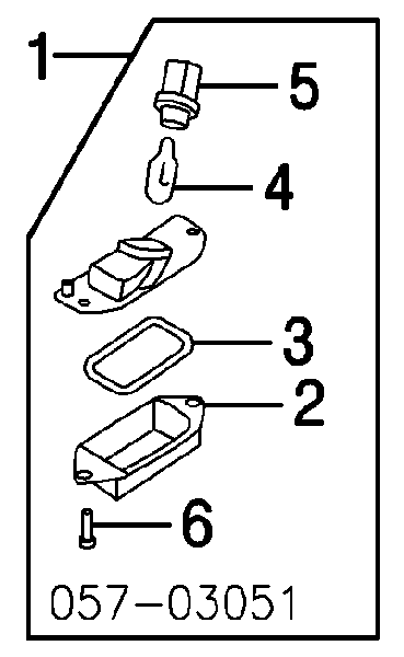 MB623967 Mitsubishi Lanterna da luz de fundo de matrícula traseira