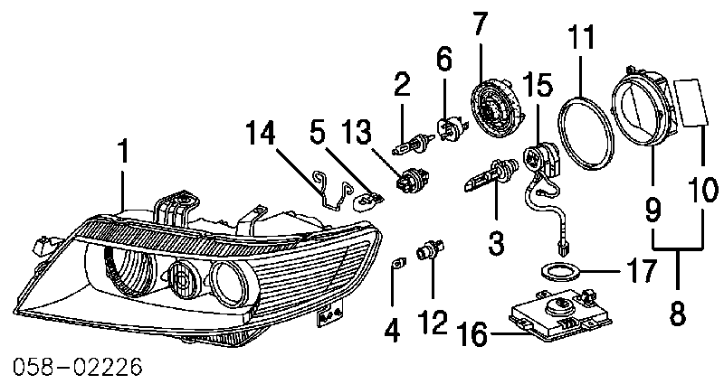 LRQ001 Magneti Marelli Unidade de encendido (xénon)