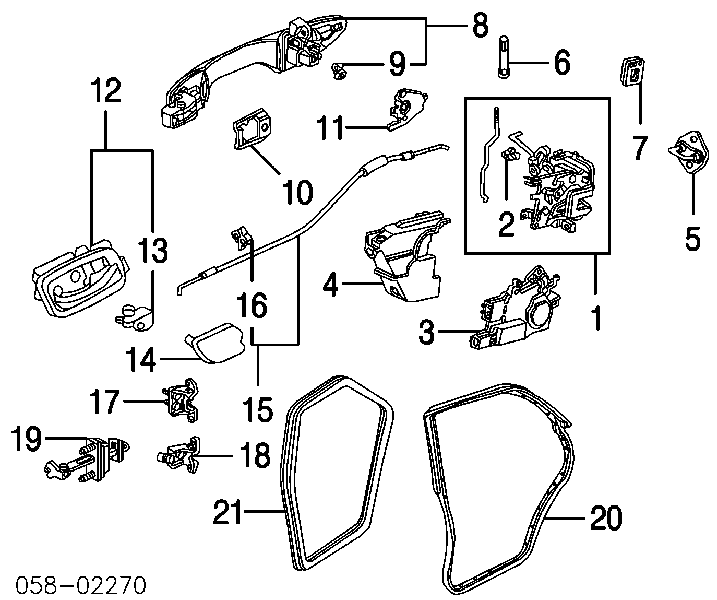 72655SEAG01 Honda 