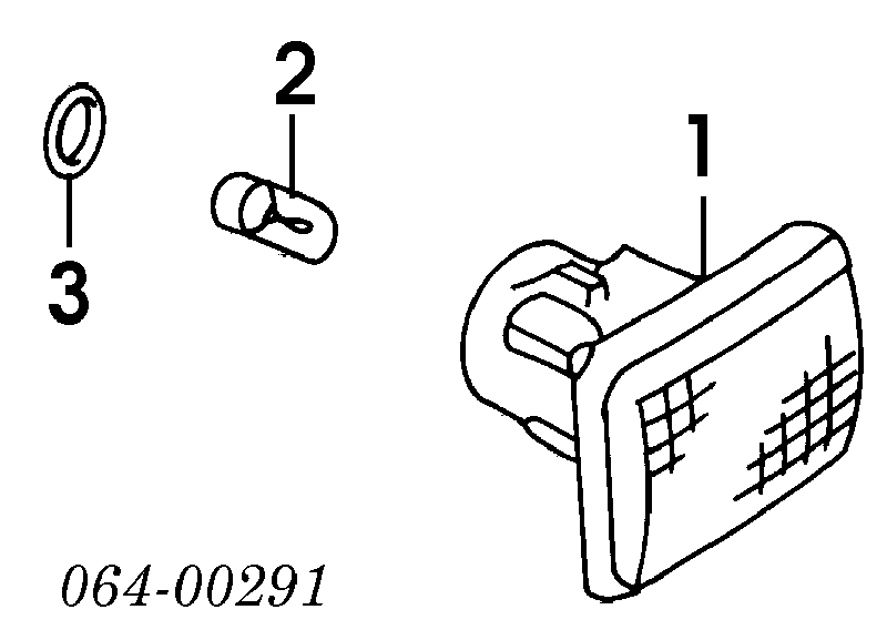 XGB000020 Land Rover Luz intermitente no pára-lama