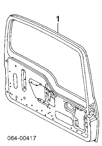  Porta traseira (3ª/5ª porta-malas (tampa de alcapão) Land Rover Discovery I SUV (LG, LJ) (1989 - 1998) I